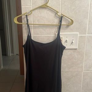 Skims xl black dress spaghetti strap no tags but never worn